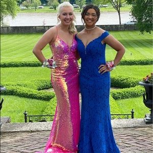 Sweetheart Neck Sequined Sheath Prom Dress CDS393